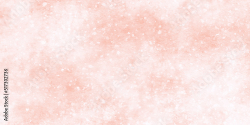 Abstract pink texture with watercolor and white stains, Bright and shinny pink paper texture, beautiful pink background with seamless vintage grunge texture.