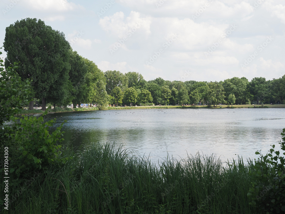 Kleiner Dutzendteich lake in Nuernberg Kleiner Dutzendteich lake in Nuernberg