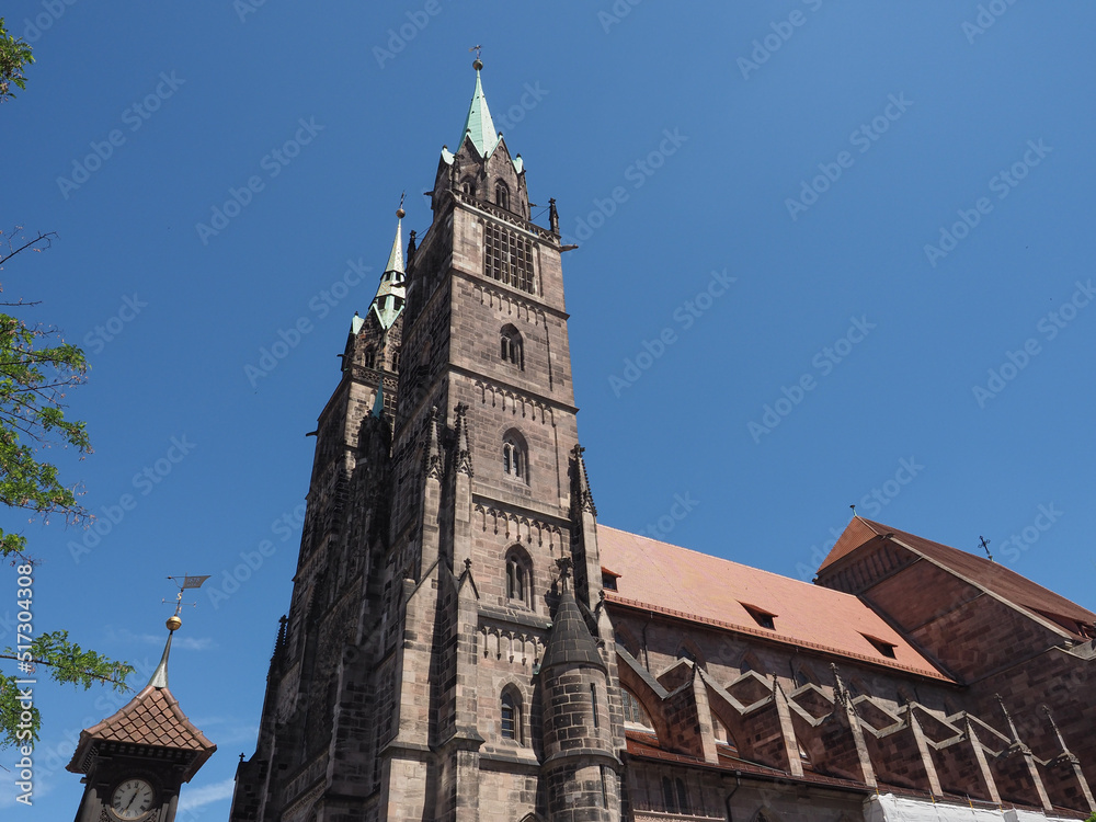 St Lorenz church in Nuernberg St Lorenz church in Nuernberg