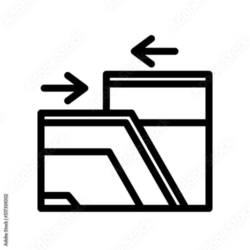 tectonic icon illustratin vector graphic