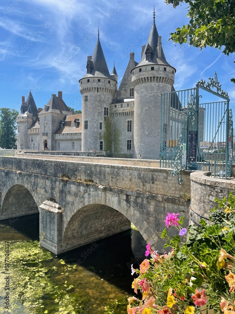Fototapeta premium chateau de Sully sur Loire