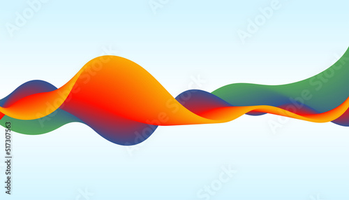 vibrant colorful dynamic modern fluid wave background