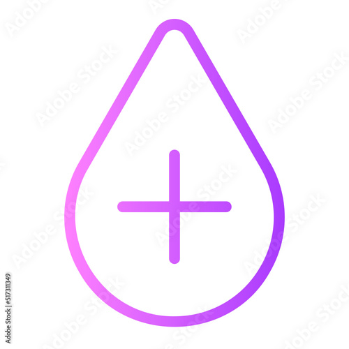 blood gradient icon