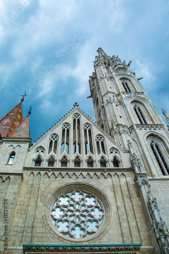 Canvas Print Matthias Church, Budapest,