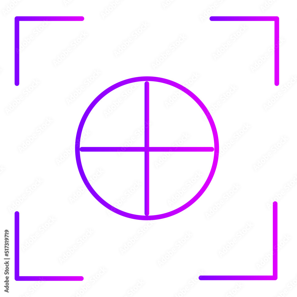 center alignment gradient icon center alignment gradient icon
