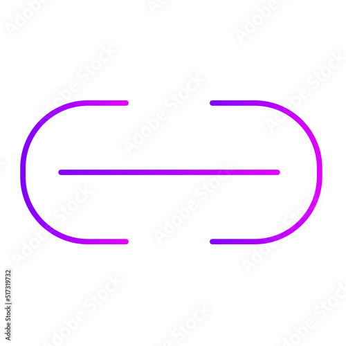 hyperlink gradient icon