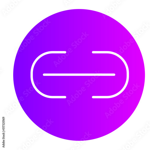 hyperlink gradient icon