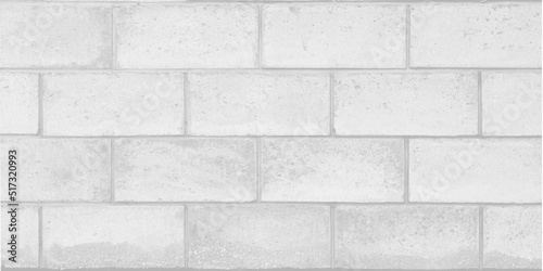 white brick wall