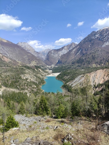 Lago del Vajont - Erto - Monte Toc - Valle del Vajont