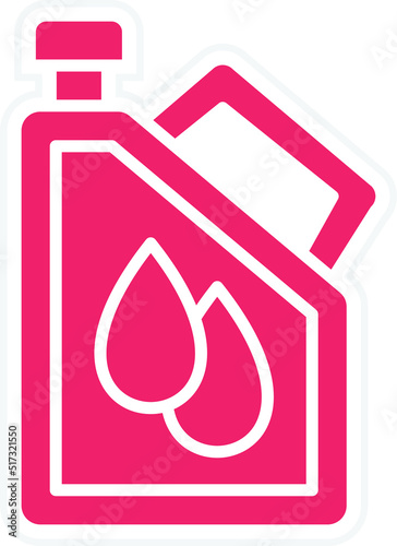 Oil Canister Icon Style