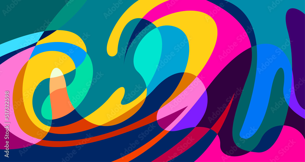Abstract liquid shape. Fluid geometric design. Isolated gradient waves with geometric lines, dots, batik Indonesia pattern. Vector illustration. Abstract liquid shape. Fluid geometric design. Isolated gradient waves with geometric lines, dots, batik Indonesia pattern. Vector illustration.