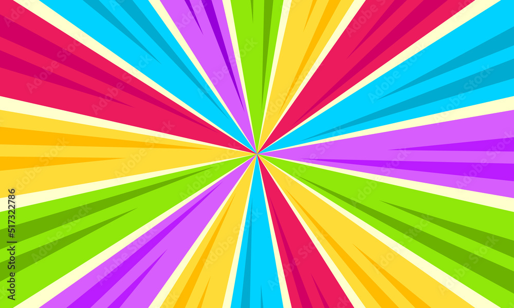 BaComic cartoon colorful background design BaComic cartoon colorful background design