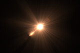 abstract of sun with flare. natural background with lights and sunshine wallpaper.