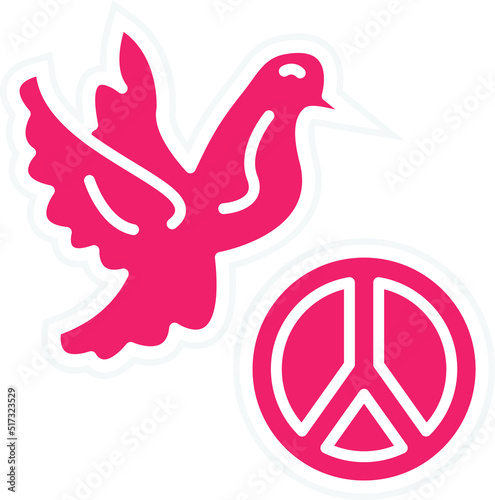 Pacifism Icon Style