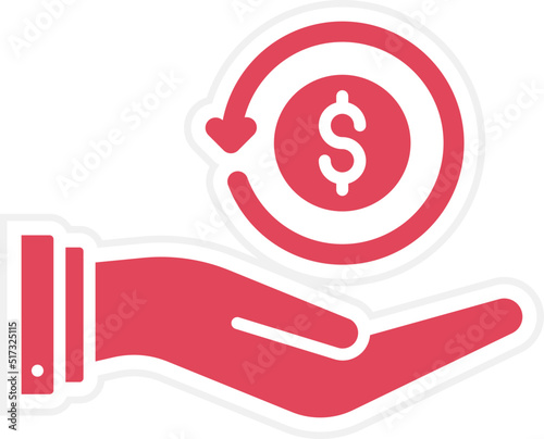 Cashback Guarantee Icon Style