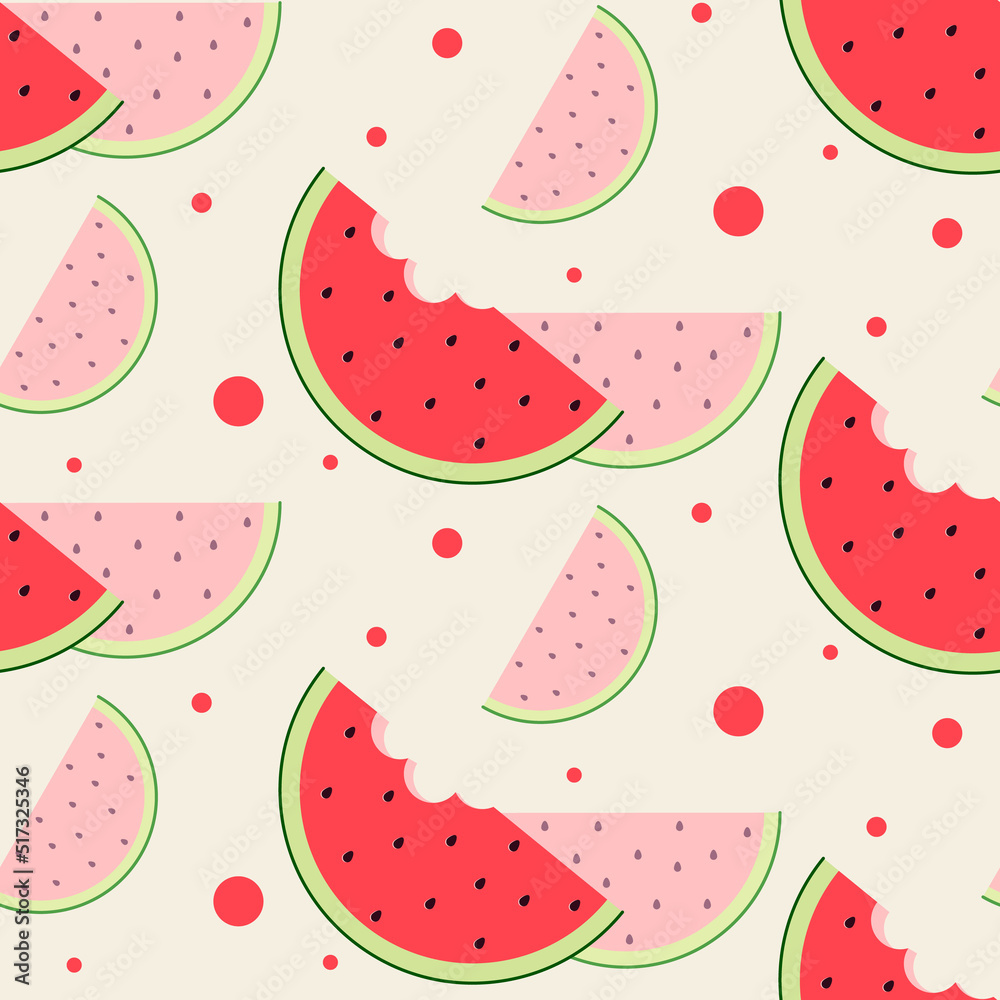 A slice of watermelon. A slice of watermelon.