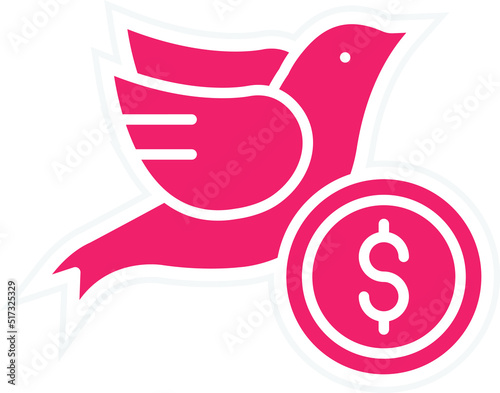 Early Bird Prices Icon Style