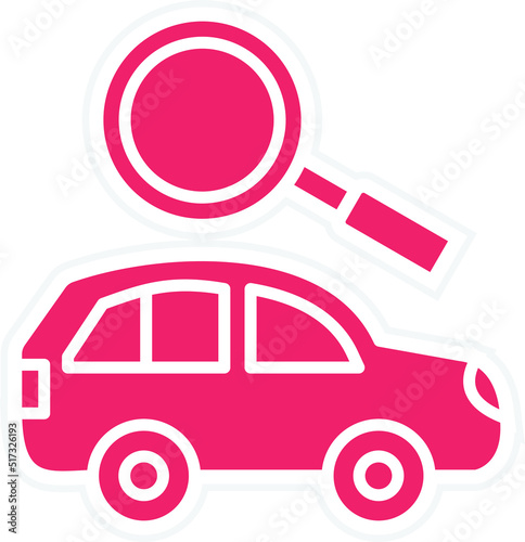 Car Finder Icon Style