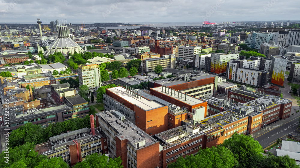 The University of Liverpool - drone captures 