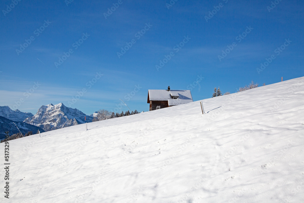 Fototapeta premium Winter in alps