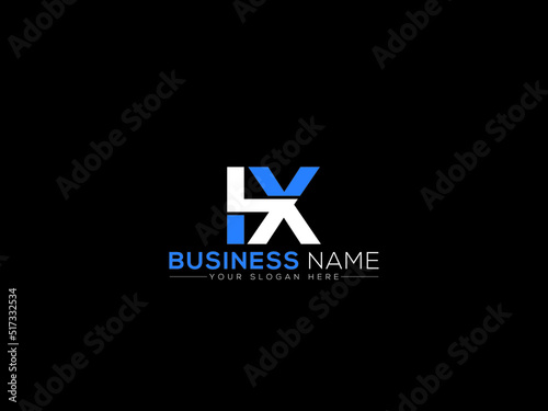Modern IX Logo Letter Vector, Creative Ix xi Logo Icon Vector Art With Colorful Bold Letter Image Design