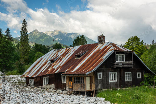 Podspady village in High Tatras mountains, Slovakia