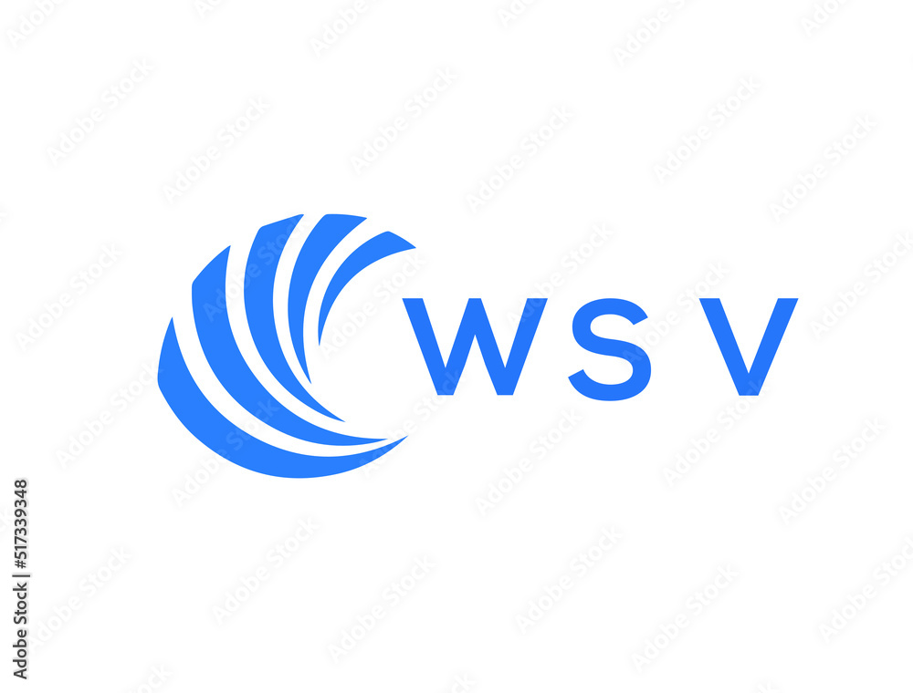 WSV Flat accounting logo design on white background. WSV creative initials Growth graph letter logo concept. WSV business finance logo design.
WSV Flat accounting logo design on white background. WSV creative initials Growth graph letter logo concept. WSV business finance logo design.