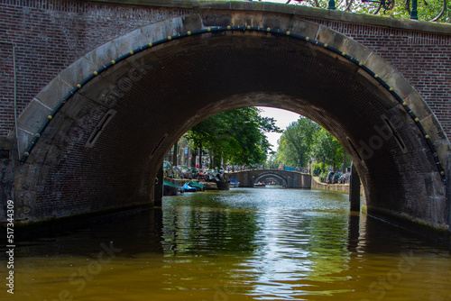 Canvas-taulu Amsterdam Canals