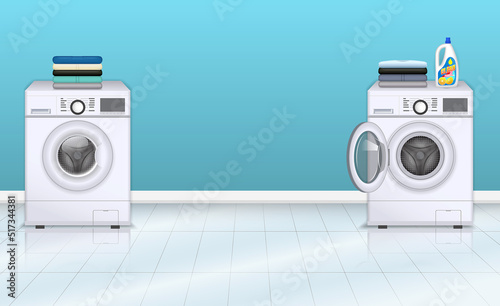 set of realistic stacked clothes folding on laundry washing machine or laundry clothes clean folded or shirt jacket neat pile fashioned. eps vector