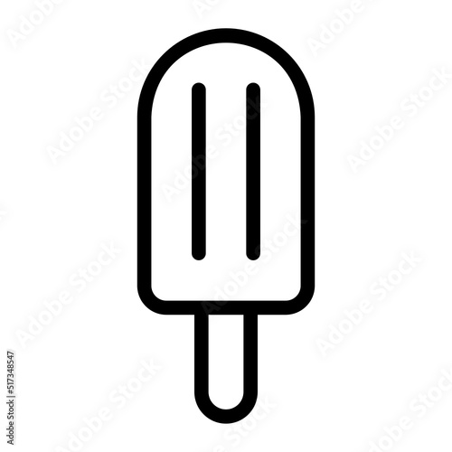 popsicle line icon