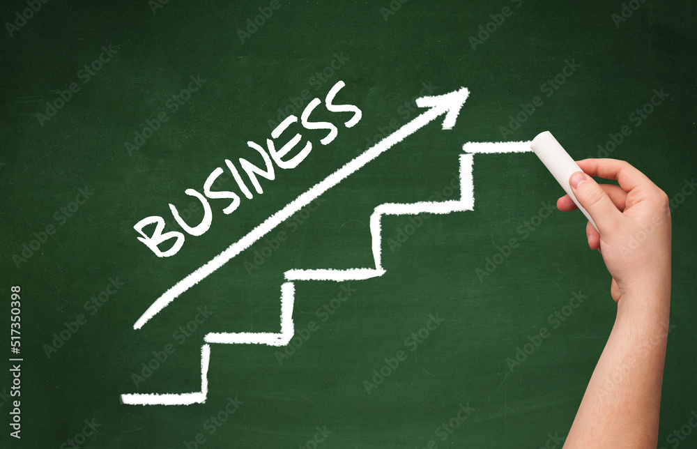 Hand drawing business concept concept concept Hand drawing business concept concept concept