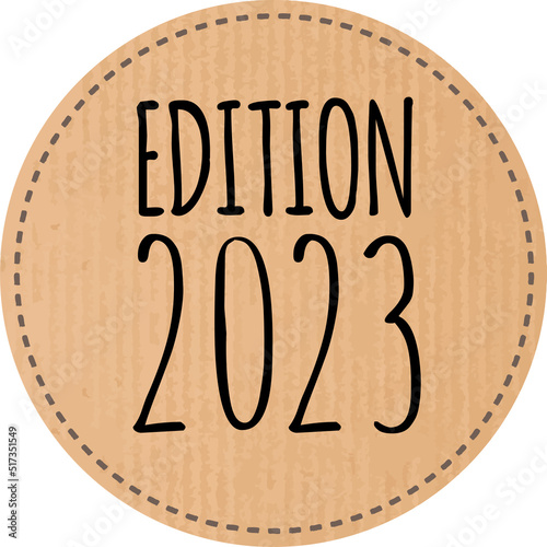 Button Edition 2023 recyclingpapier zerkratzt