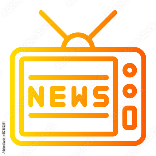 news gradient icon