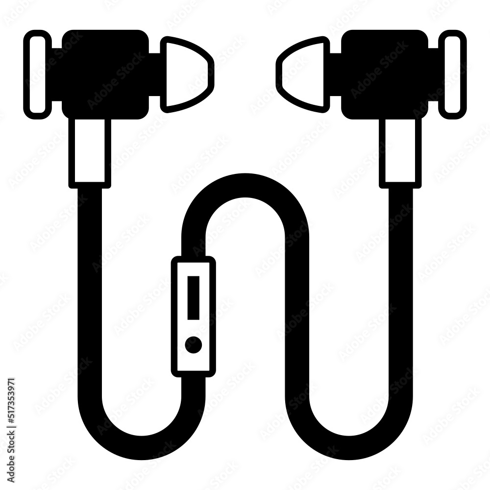 Piston Shape Headphone vector icon design, Wearable technology symbol, Personal Internet of Things Sign, tech togs stock illustration, Hands Free Authentication for Virtual Assistants Concept Piston Shape Headphone vector icon design, Wearable technology symbol, Personal Internet of Things Sign, tech togs stock illustration, Hands Free Authentication for Virtual Assistants Concept