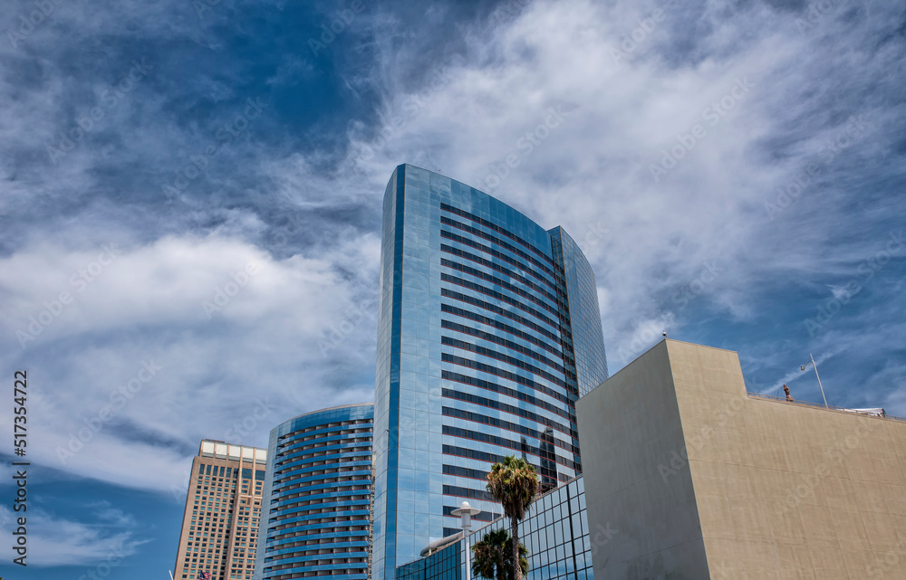 San Diego California modern buildings