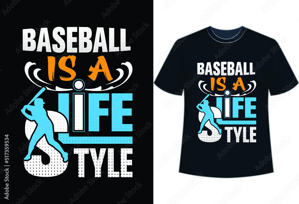 Baseball lifestyle custom design, The best baseball t-shirt design illustration. 
I Made
Baseball lifestyle custom  T-shirt design.
You can use this t-shirt for your POD, and for your own or other  - obrazy, fototapety, plakaty 