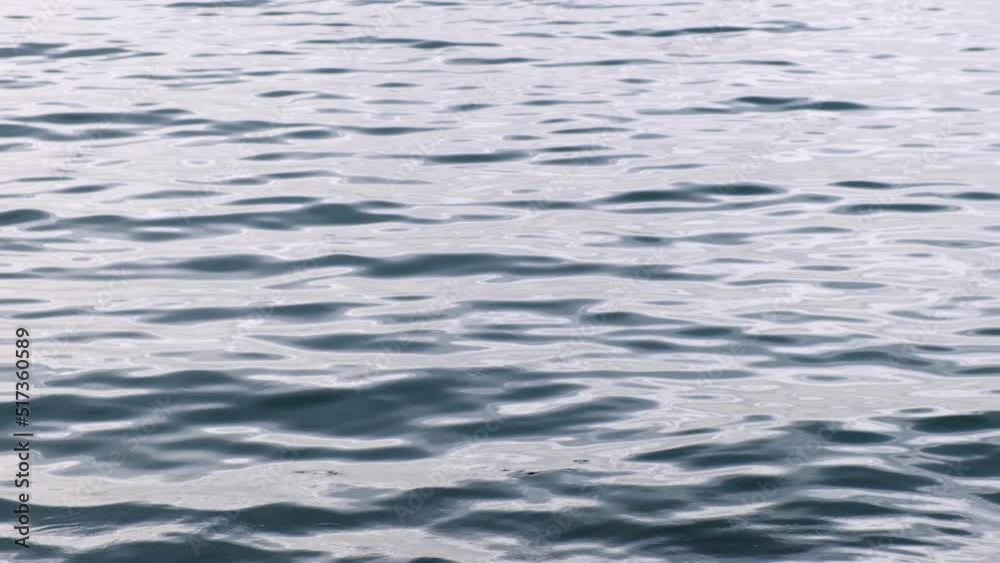 Only calm wavy sea water in slow motion with reflections looking like a moving texture Only calm wavy sea water in slow motion with reflections looking like a moving texture
