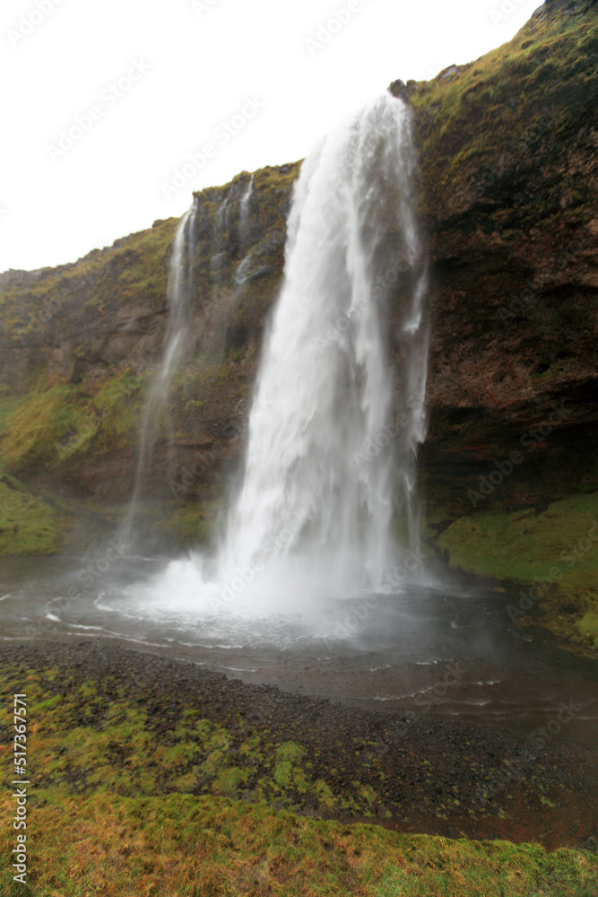 Fototapeta premium Seljalandsfoss - the waterfall in Iceland