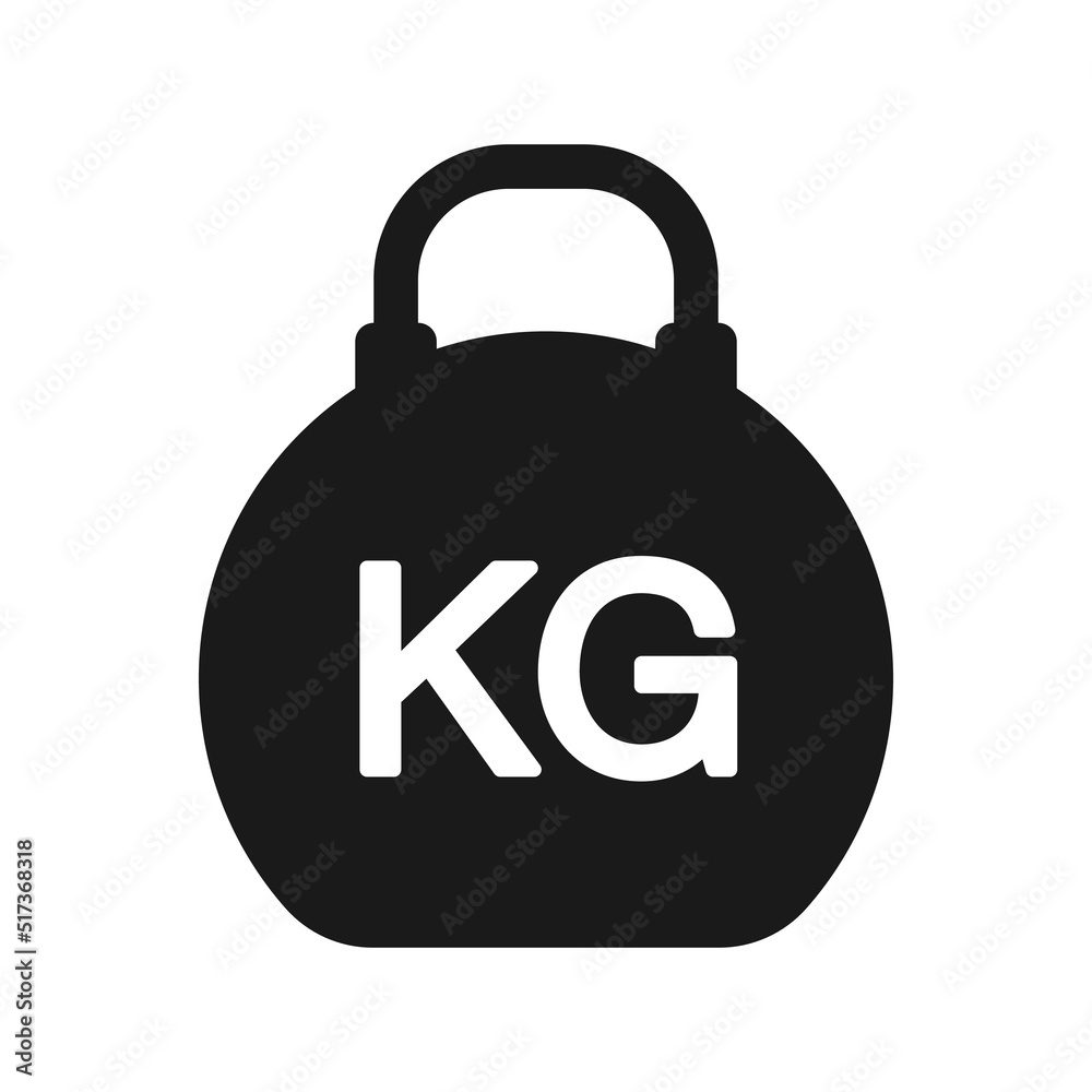 Weight icon. Kilogram or weight concept. vector linear illustration. Weight icon. Kilogram or weight concept. vector linear illustration.