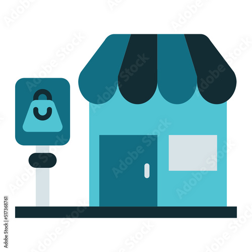 women's bag shop icon on transparent background