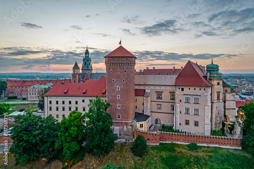 Wawel Royal Castle - Krakow, Poland. 