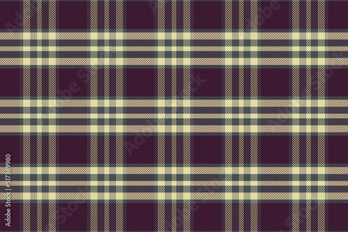 Tartan plaid pattern with texture and coffee color.