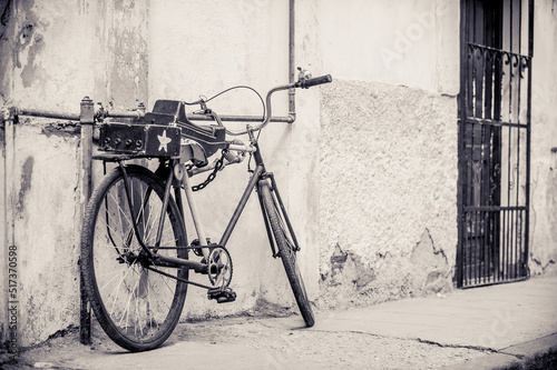 Old bike in Havana