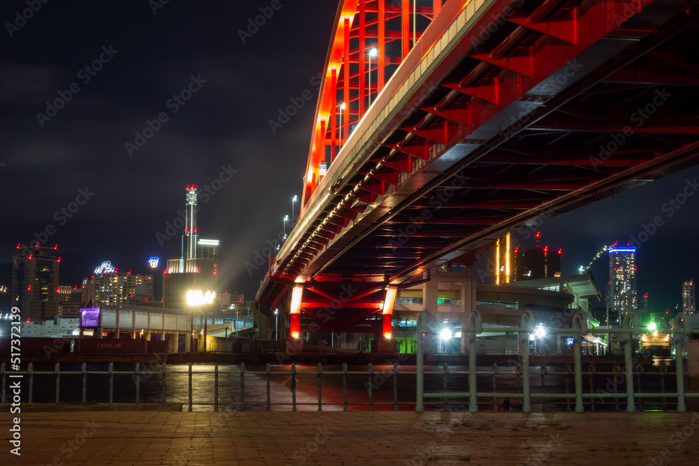 Fototapeta premium traffic at night