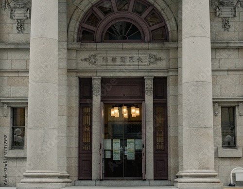 entrance to the church of st mary