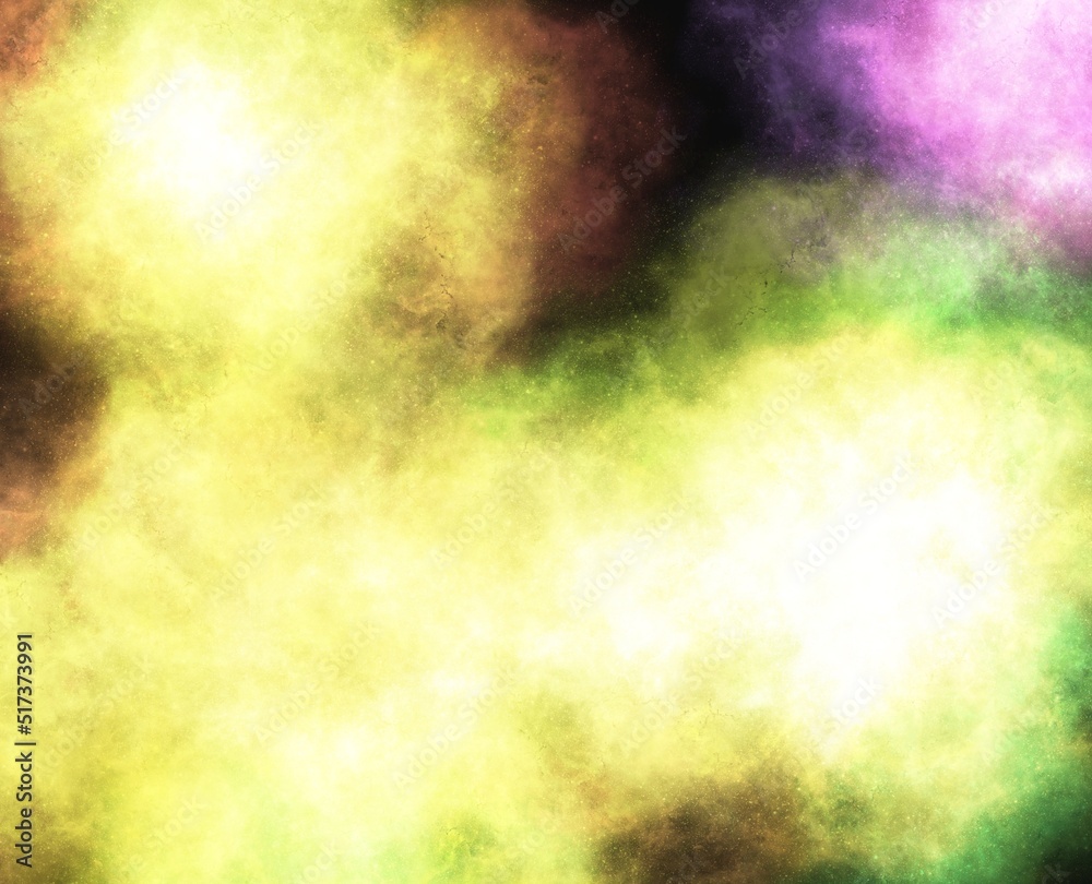 Obraz premium Realistic Space Background with Nebula Star Clouds.