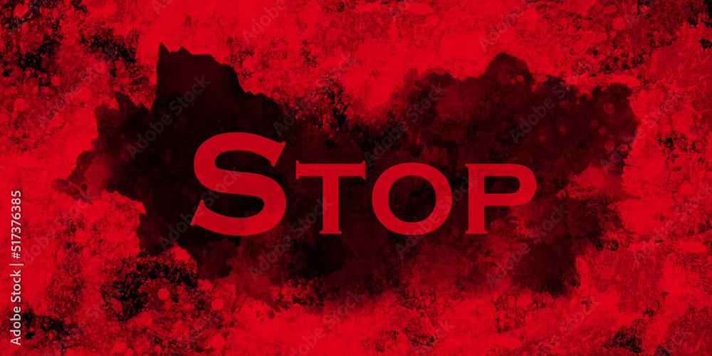 Napis Stop - obrazy, fototapety, plakaty 