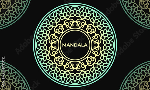 Colourful mandala background design. Ornamental mandala design. Mandala Pattern Design.
