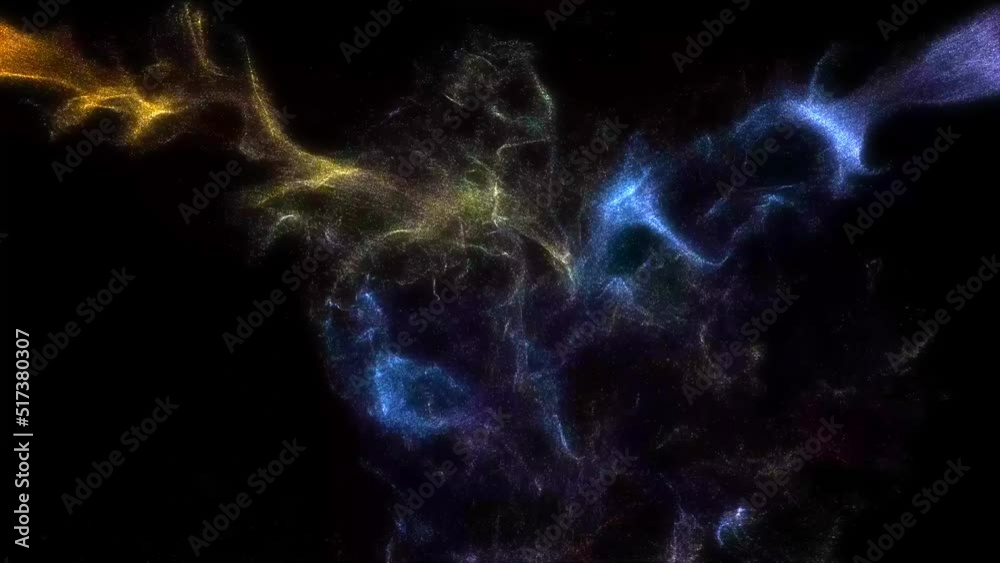 Abstract background liquid hot and cold energy particles sparkles turbulent flows colliding mixing Abstract background liquid hot and cold energy particles sparkles turbulent flows colliding mixing