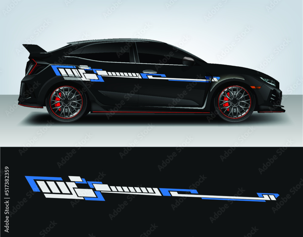 Vinyl sticker Decals set for Car truck mini bus modify Motorcycle ...